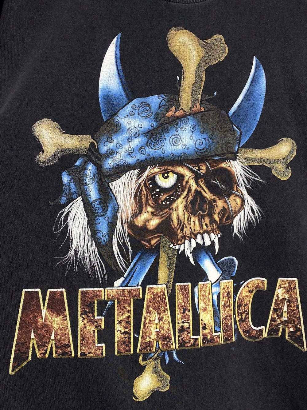 Metallica × Rock T Shirt × Vintage Vintage Metall… - image 4