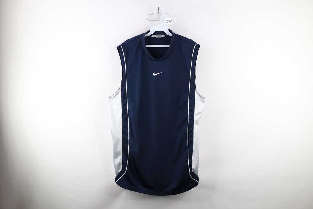 Nike × Vintage Vintage Nike Center Swoosh Sleevel… - image 1