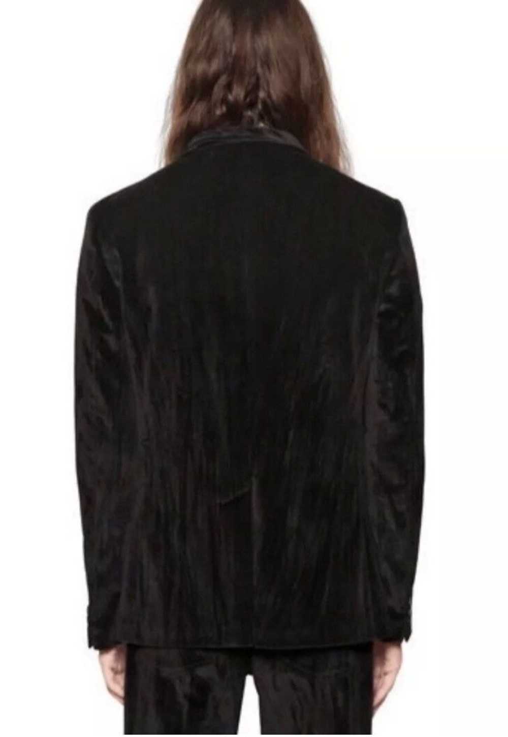 John Varvatos Crushed velvet jacket. Black. 50 - image 11