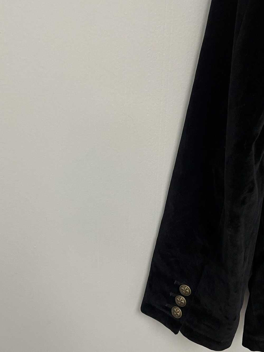 John Varvatos Crushed velvet jacket. Black. 50 - image 9