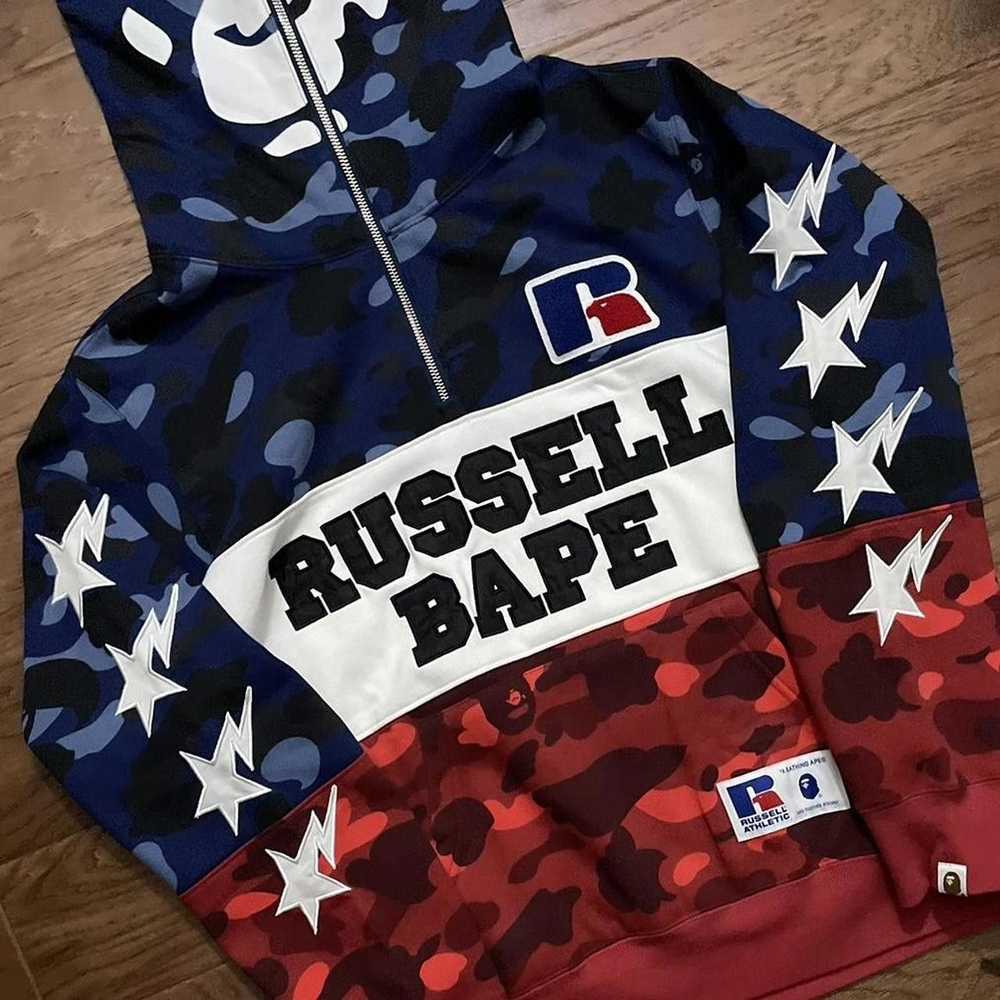 Bape × Russell Athletic BAPE x RUSSEL COLOR BLOCK… - image 4