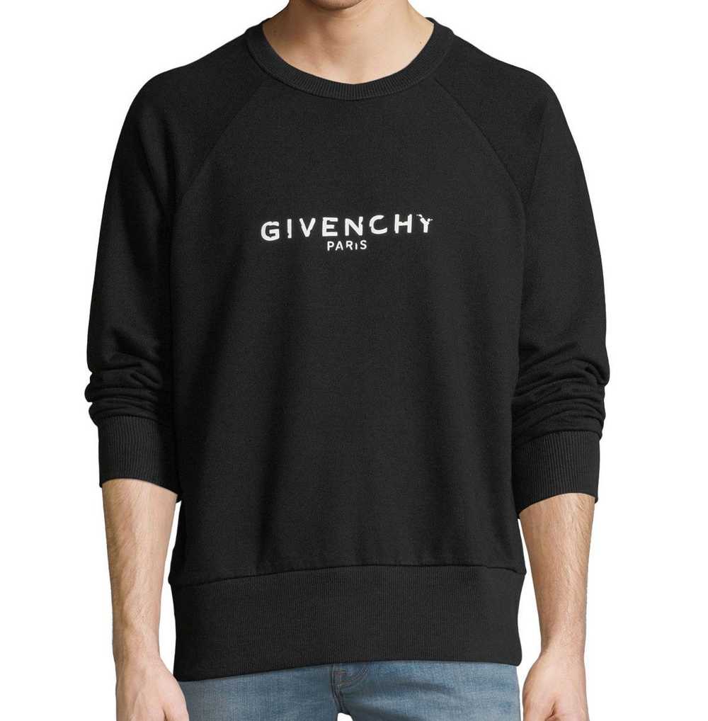 Givenchy Distressed Logo Sweatshirt - image 5