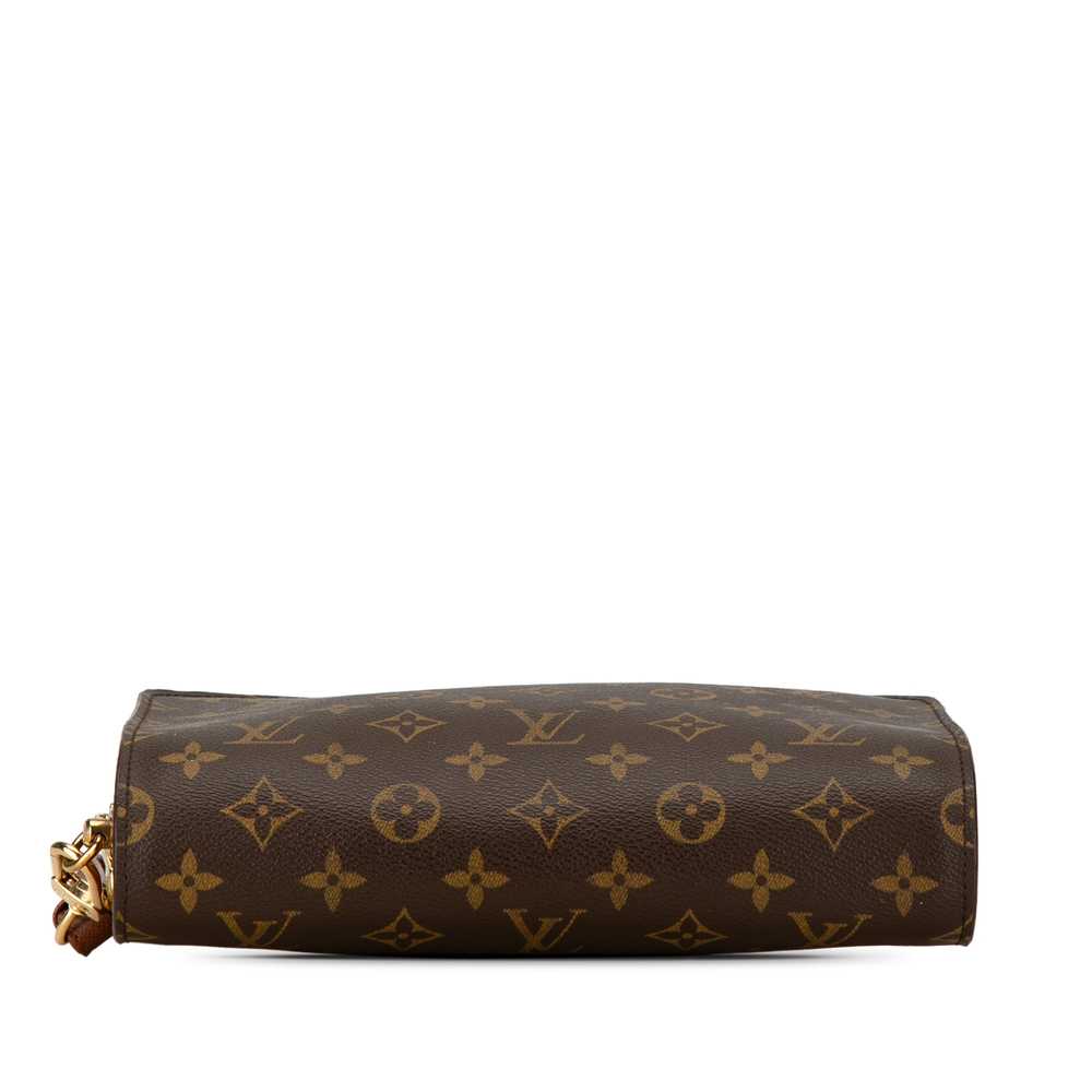 Brown Louis Vuitton Monogram Orsay Clutch Bag - image 4