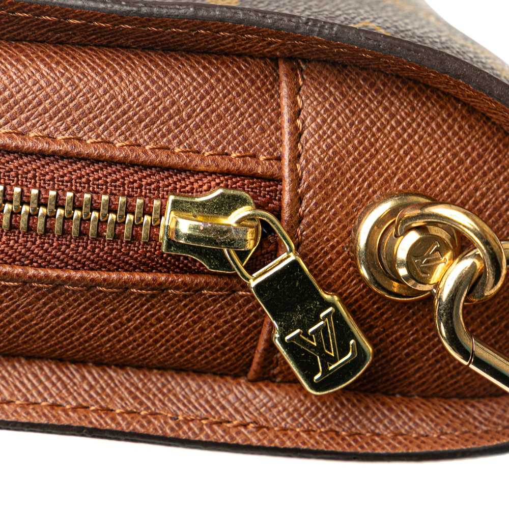 Brown Louis Vuitton Monogram Orsay Clutch Bag - image 8