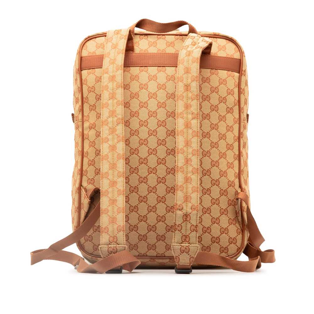 Tan Gucci GG Canvas NY Yankees Backpack - image 3