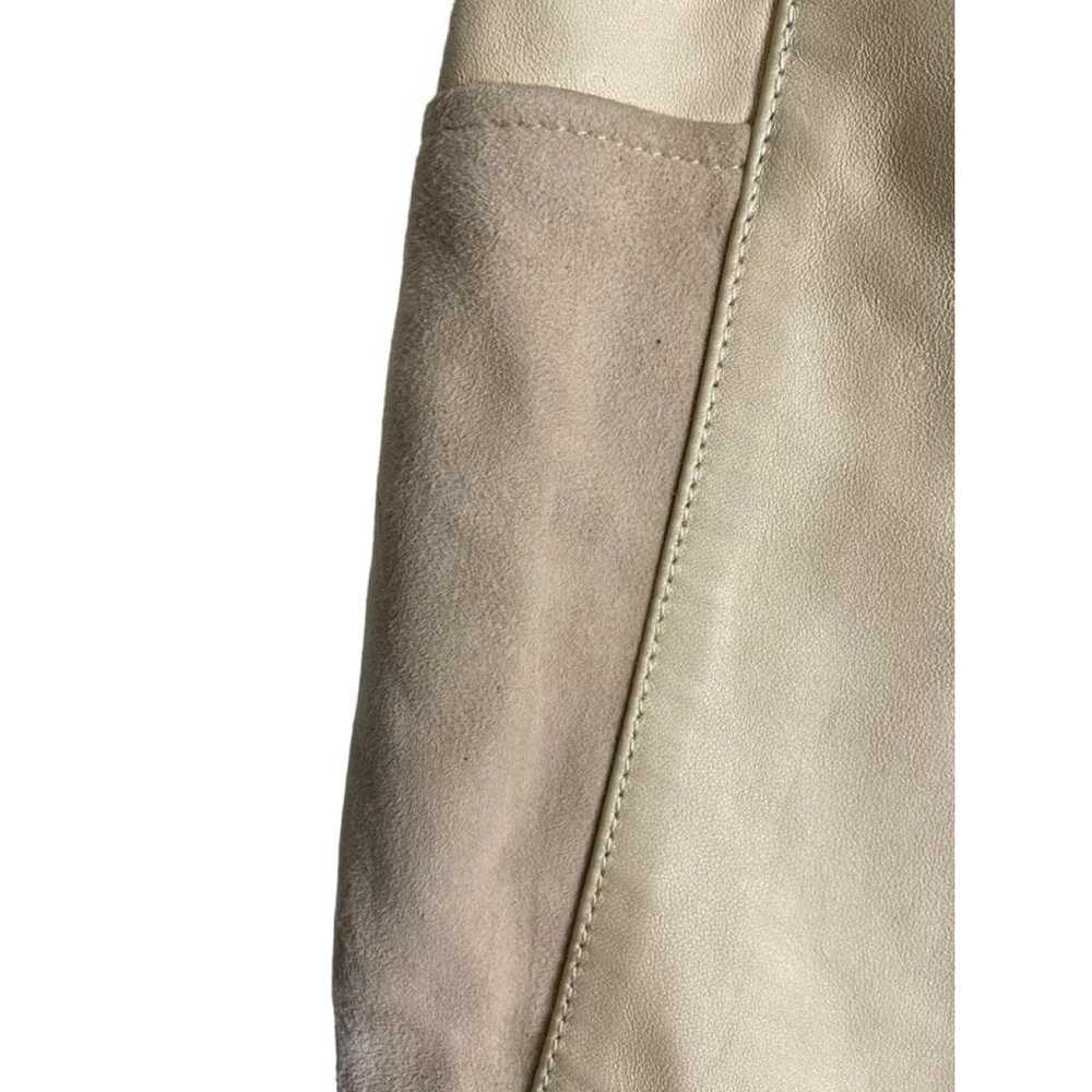 Deadwood Leather straight pants - image 10