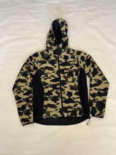 Bape Bape yellow camo light jacket windbreaker