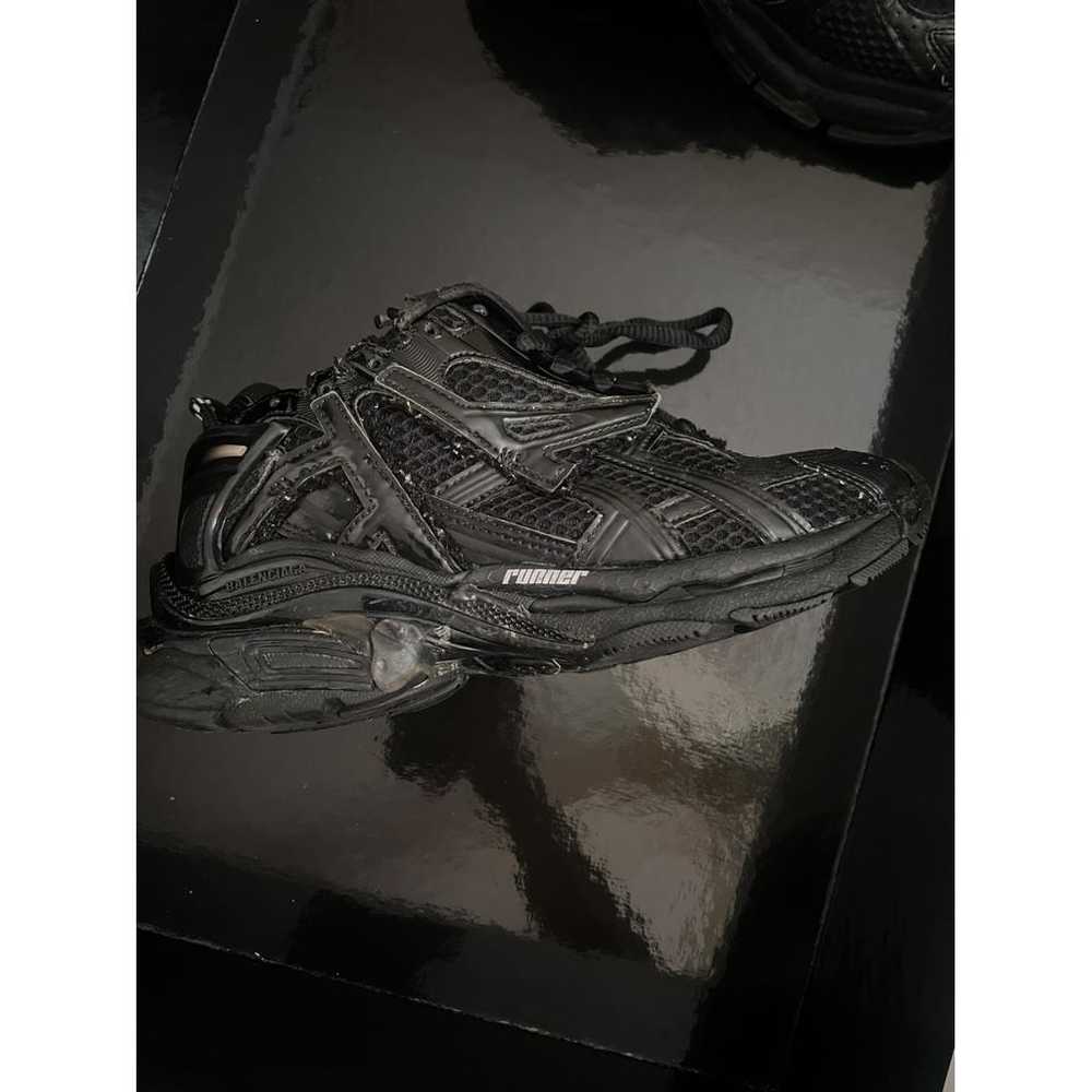 Balenciaga Runner leather trainers - image 2