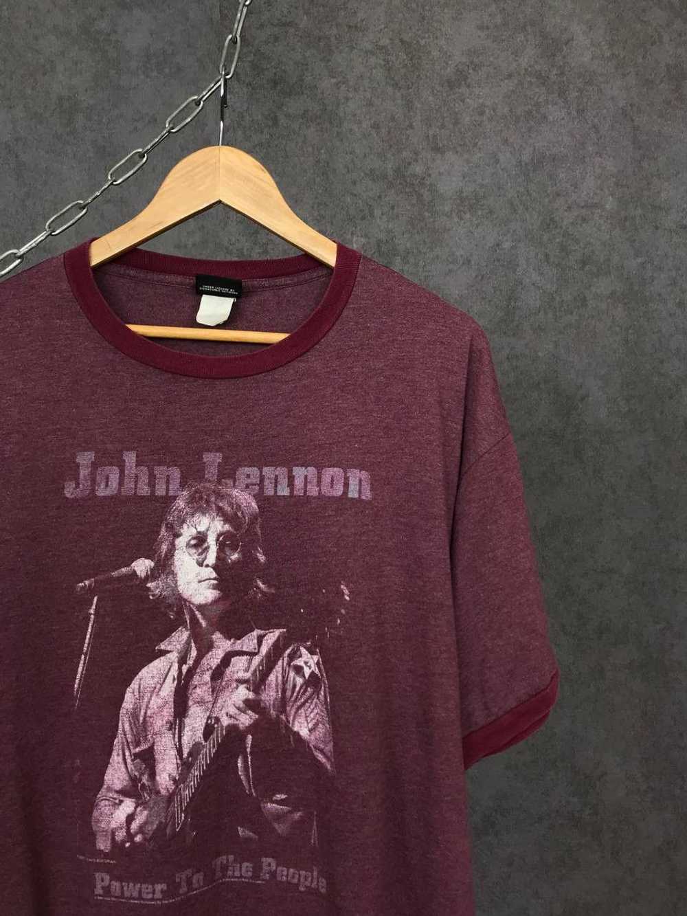 Band Tees × John Lennon × Vintage John Lennon 200… - image 2