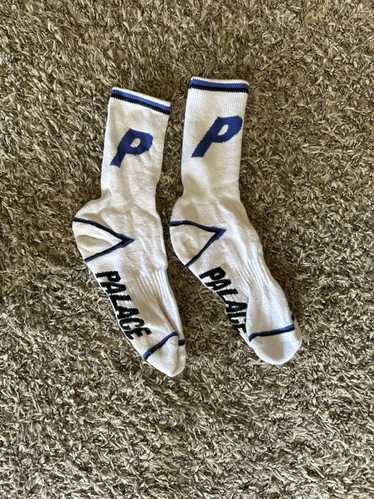 Palace Palace Socks - Blue and White - image 1