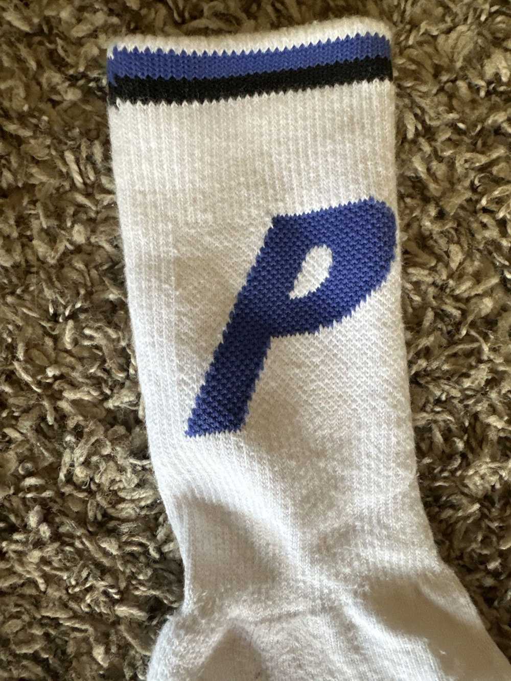 Palace Palace Socks - Blue and White - image 2