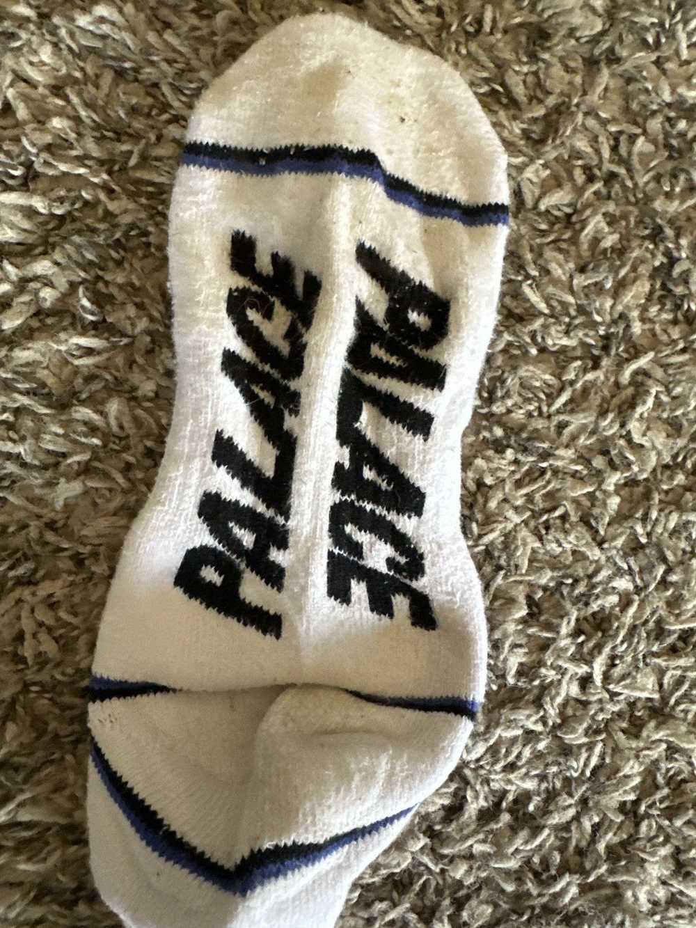 Palace Palace Socks - Blue and White - image 3