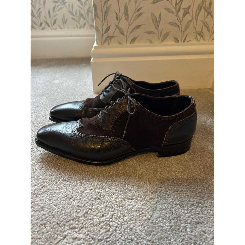 Gaziano & Girling Leather lace ups - image 3