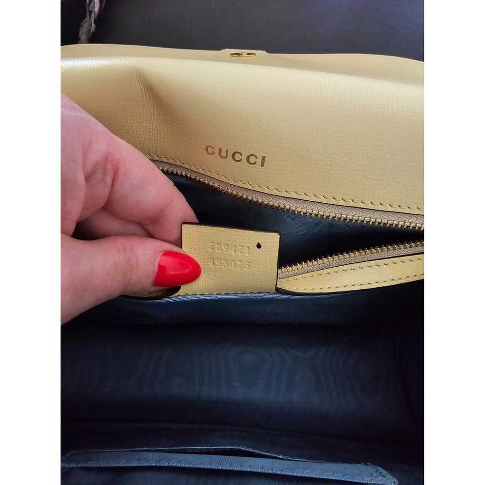 Gucci Gg Ring leather handbag - image 3