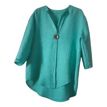 Non Signé / Unsigned Linen blouse - image 1