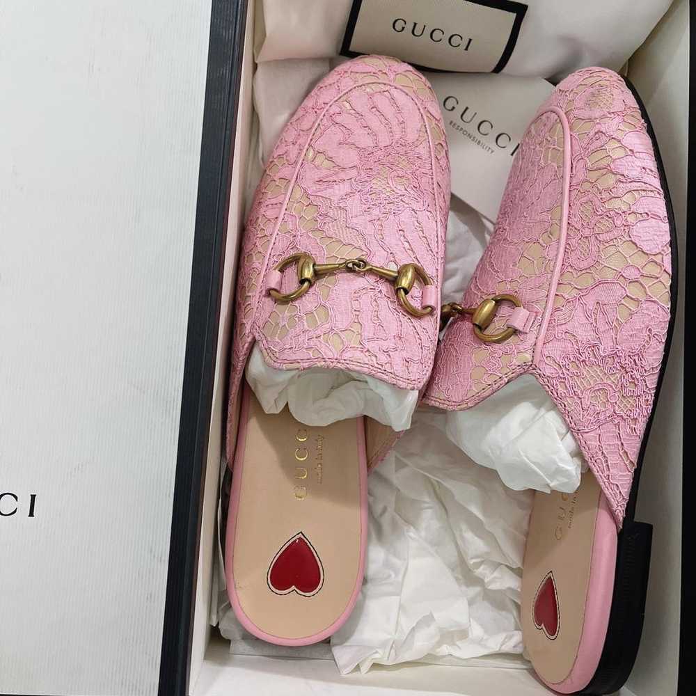 Gucci Princetown cloth mules & clogs - image 3