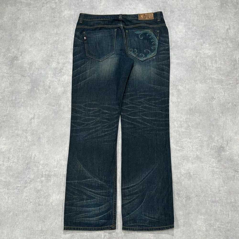 Designer Vintage Big Train Japanese Denim Jeans S… - image 5