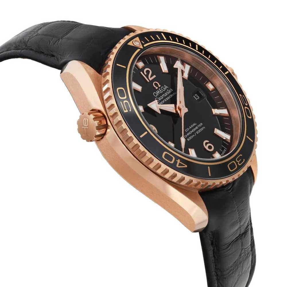 Omega Pink gold watch - image 4