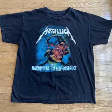 Metallica hardwired tour shirt online