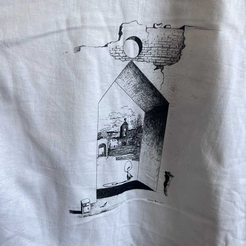 Fruit Of The Loom Vintage Salvador Dali Shirt Art… - image 6