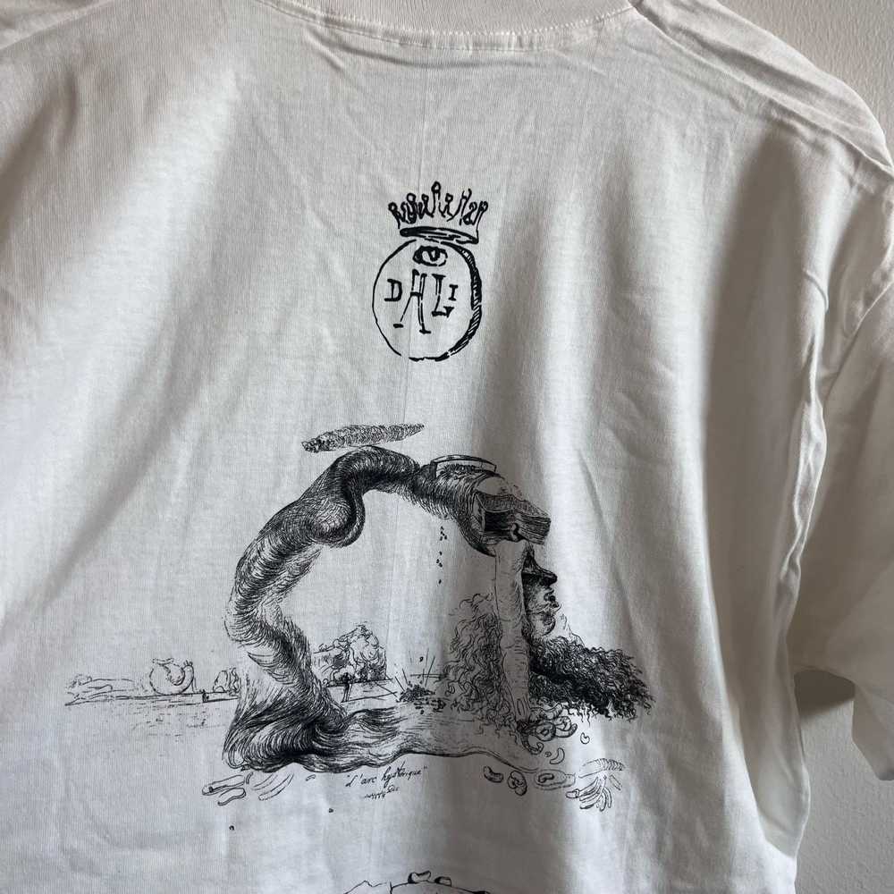 Fruit Of The Loom Vintage Salvador Dali Shirt Art… - image 8