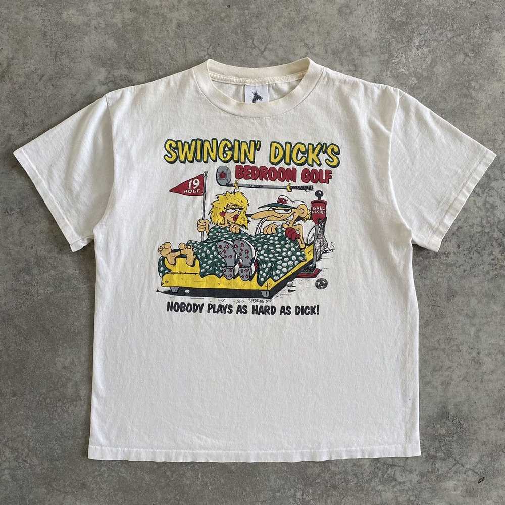 Humor × Made In Usa × Vintage Vintage 90’s Swingi… - image 2