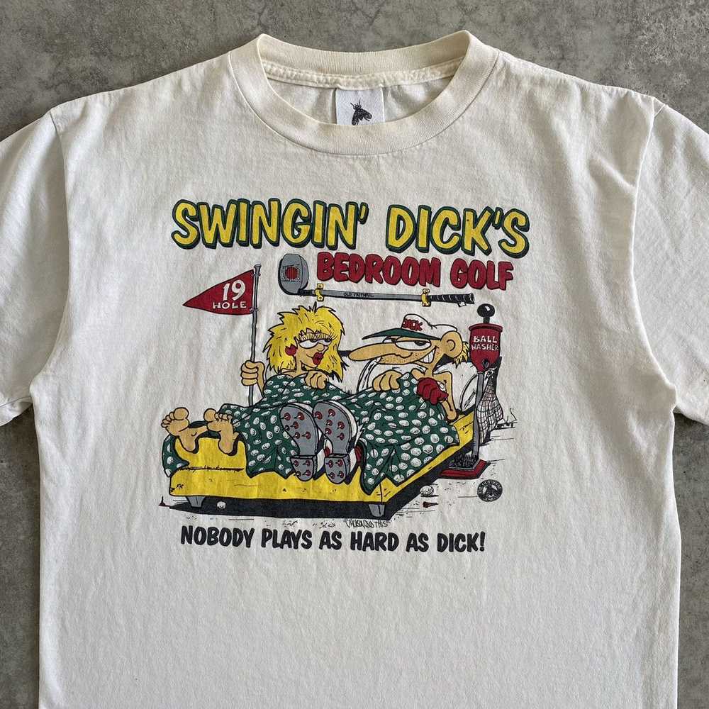 Humor × Made In Usa × Vintage Vintage 90’s Swingi… - image 3