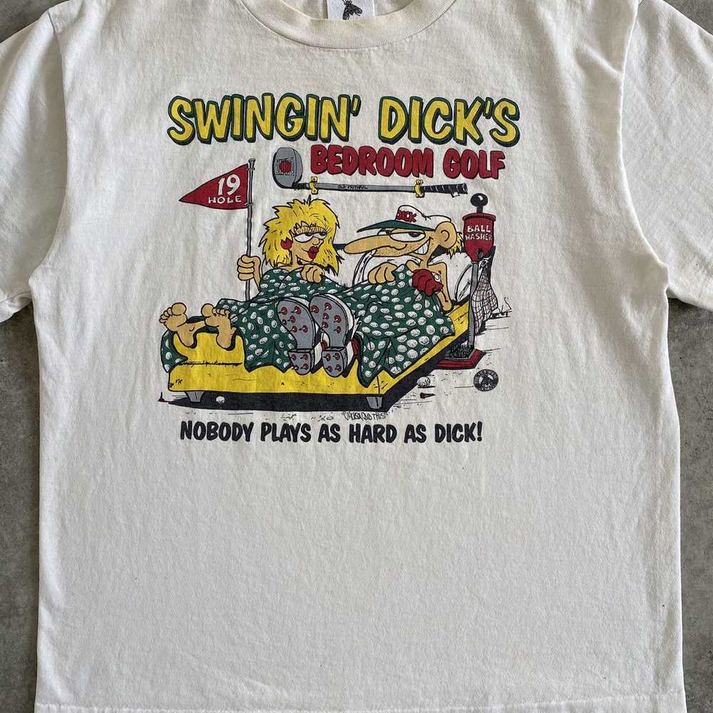 Humor × Made In Usa × Vintage Vintage 90’s Swingi… - image 5