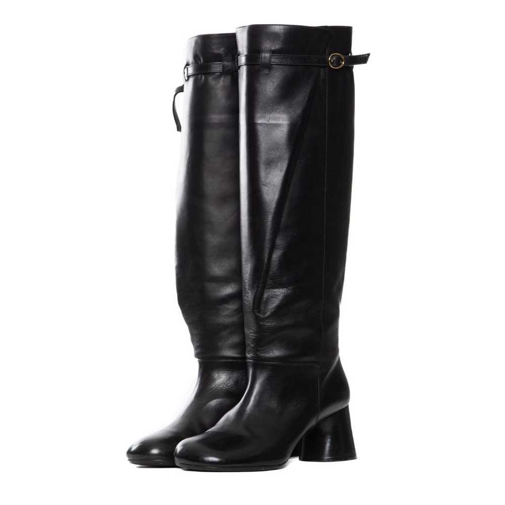 Khaite Leather riding boots - image 2