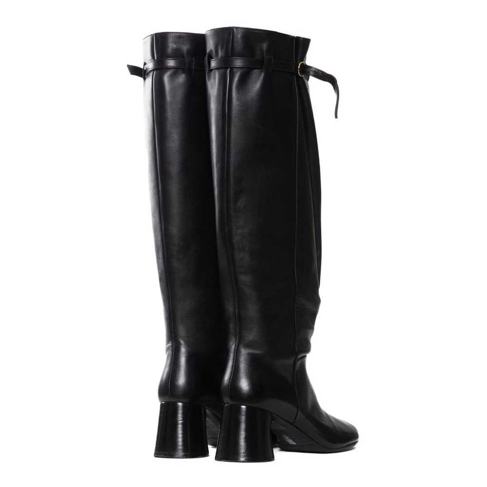 Khaite Leather riding boots - image 3