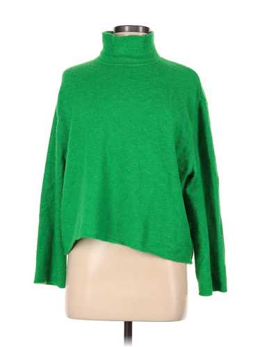 Zara Women Green Turtleneck Sweater M