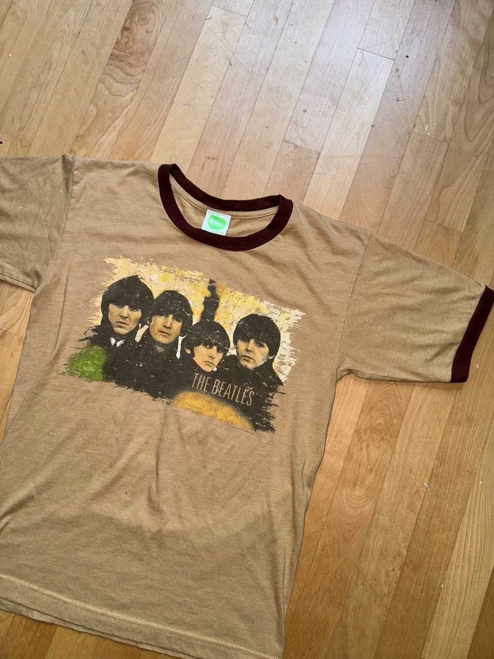 Rare × Rock T Shirt × Vintage Vintage The Beatles… - image 2