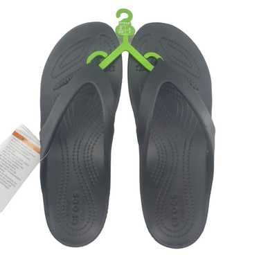 Crocs Crocs Kadee II Flip Flops Black Women Size … - image 1