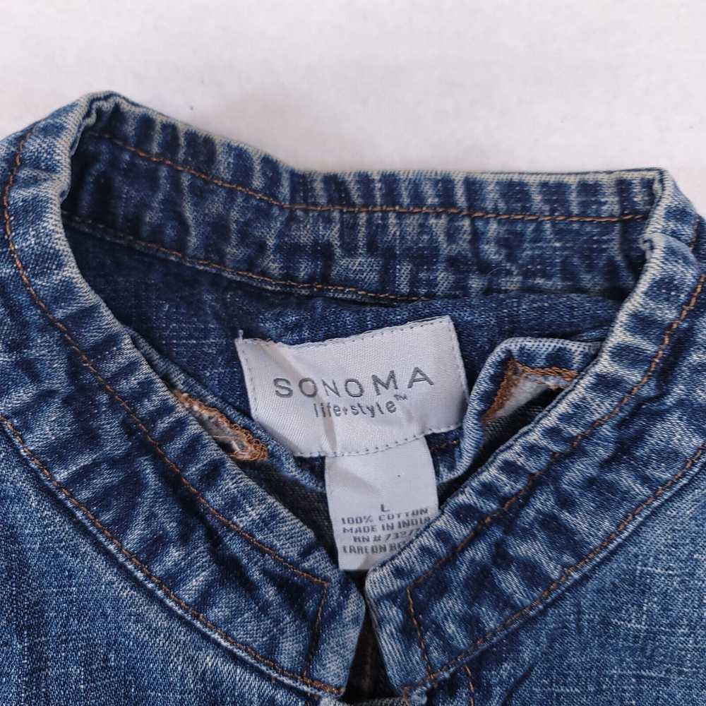 Sonoma Sonoma Casual Button Up Denim Jean Jacket … - image 3