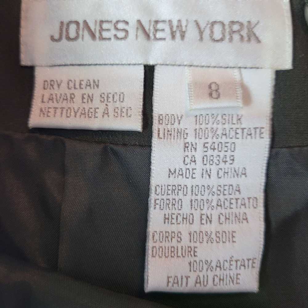 Jones New York Vintage 90s Jones New York Silk Pe… - image 3