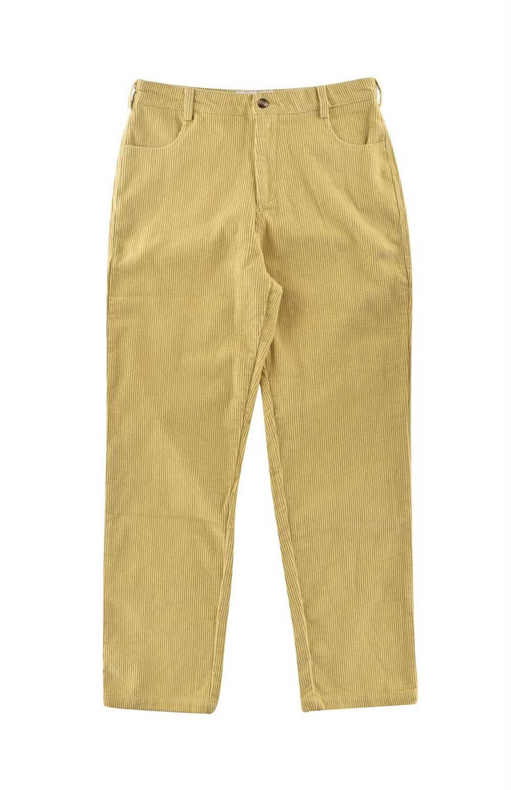 Custom × Streetwear × Vintage Corduroy Pants Yell… - image 4