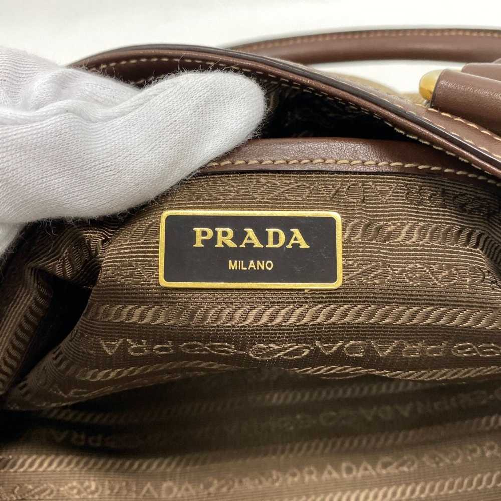Prada Prada Logo Jacquard tote - image 7