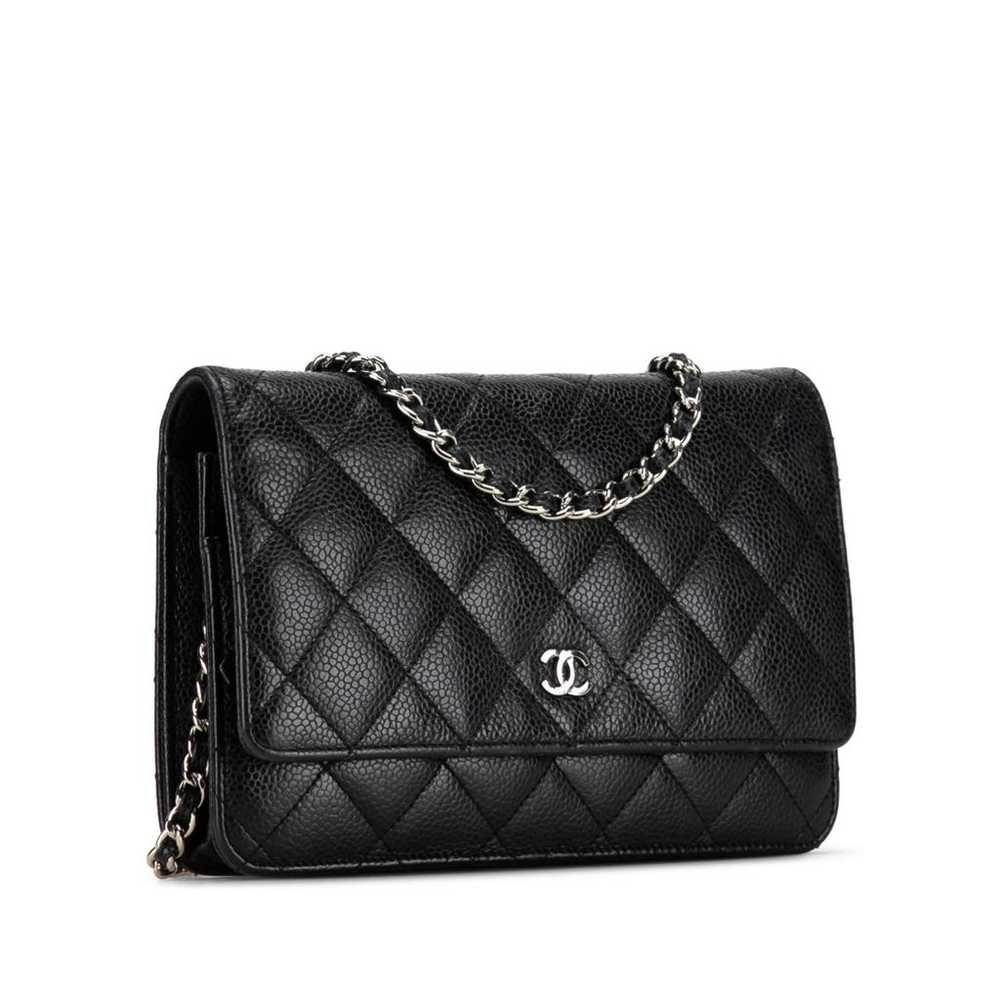 Chanel Wallet On Chain Timeless/Classique leather… - image 2