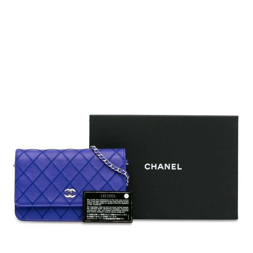 Chanel Wallet On Chain Timeless/Classique leather… - image 12