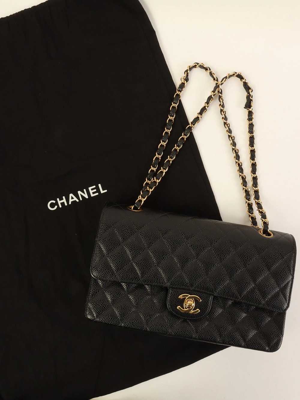 Chanel CHANEL Around 2001 Made Caviar Skin Classi… - image 12