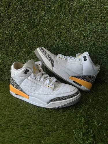 Jordan Brand × Nike Air Jordan 3 Retro Laser Oran… - image 1