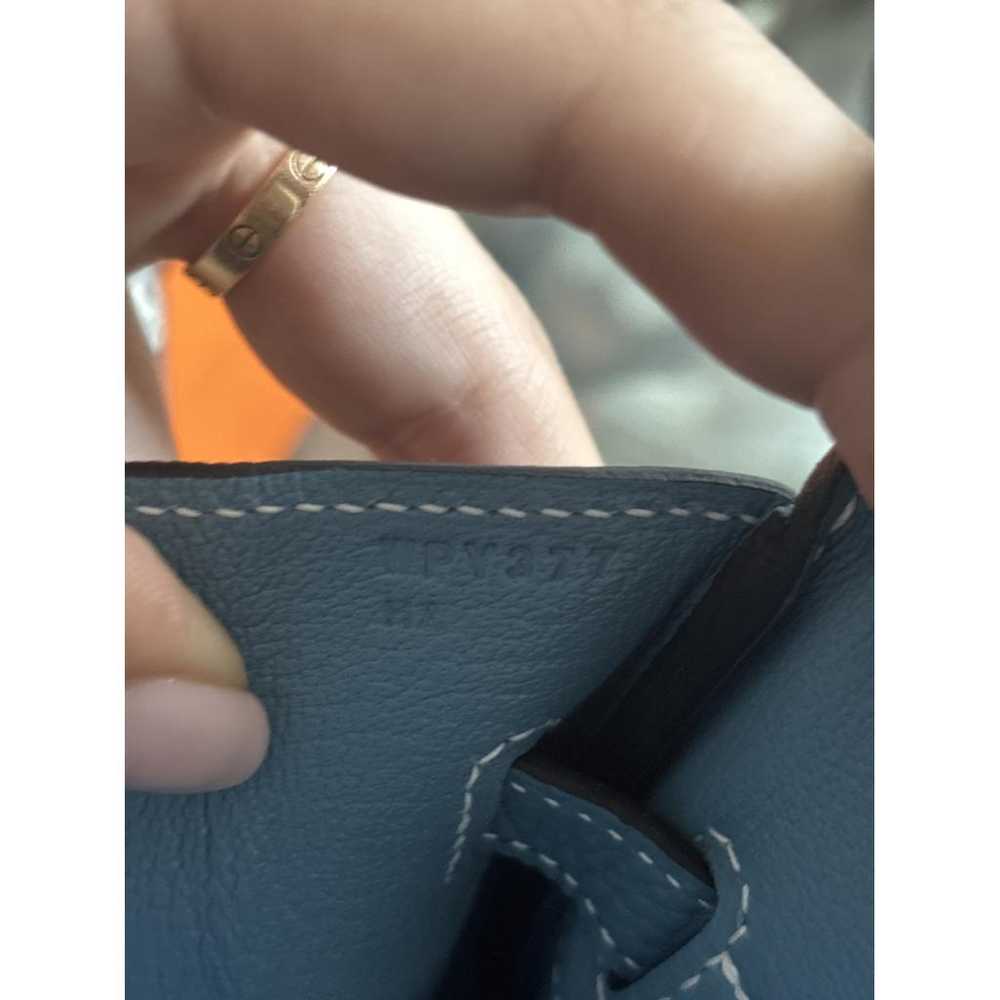 Hermès Birkin 30 leather handbag - image 4