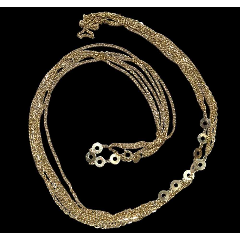 Other Vintage Park Lane Multi-Layered Gold Chain … - image 1