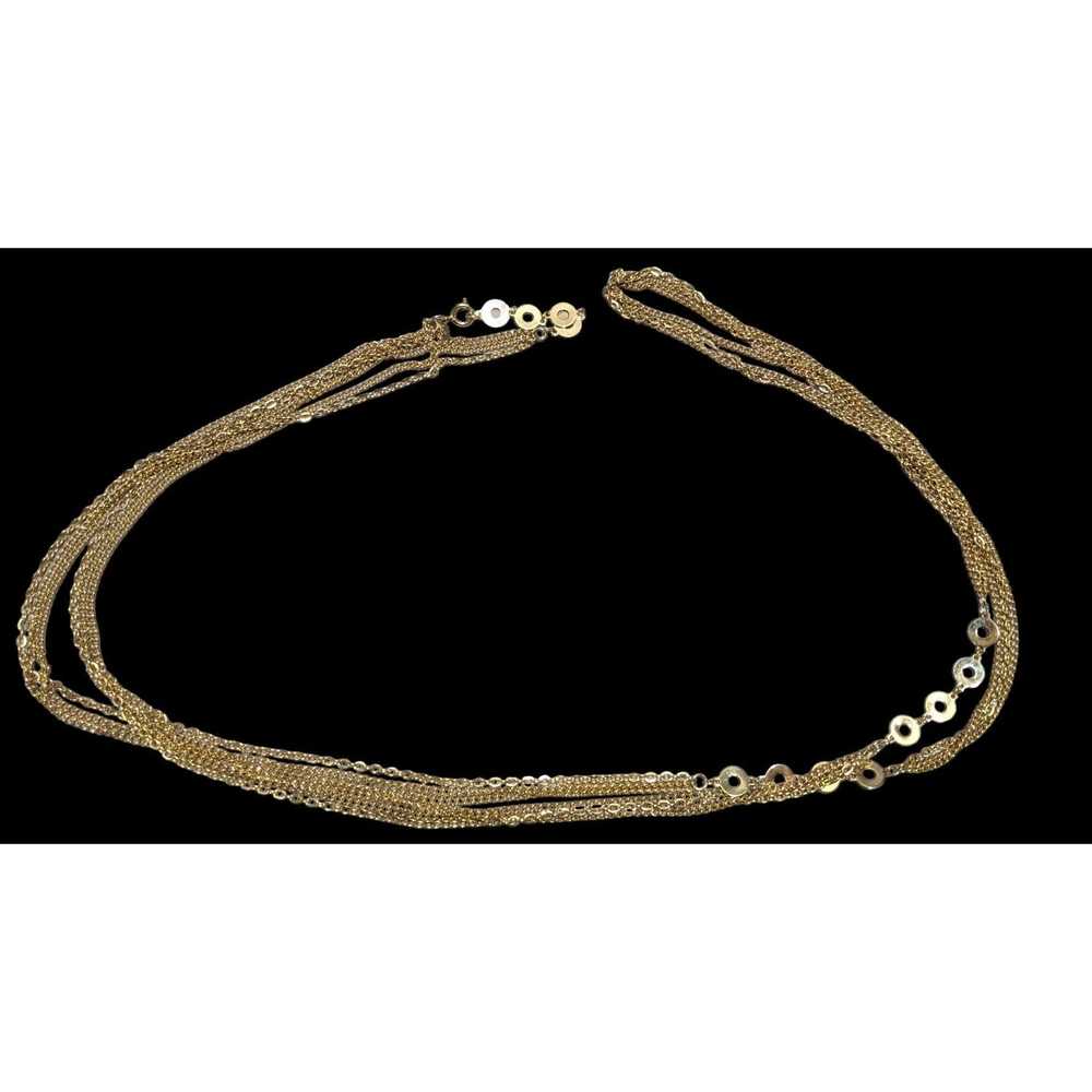 Other Vintage Park Lane Multi-Layered Gold Chain … - image 2