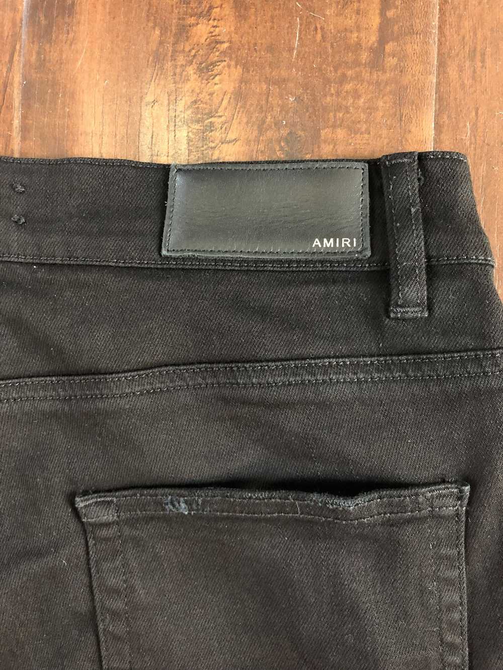 Amiri Amiri Black Thrasher Jeans - image 6