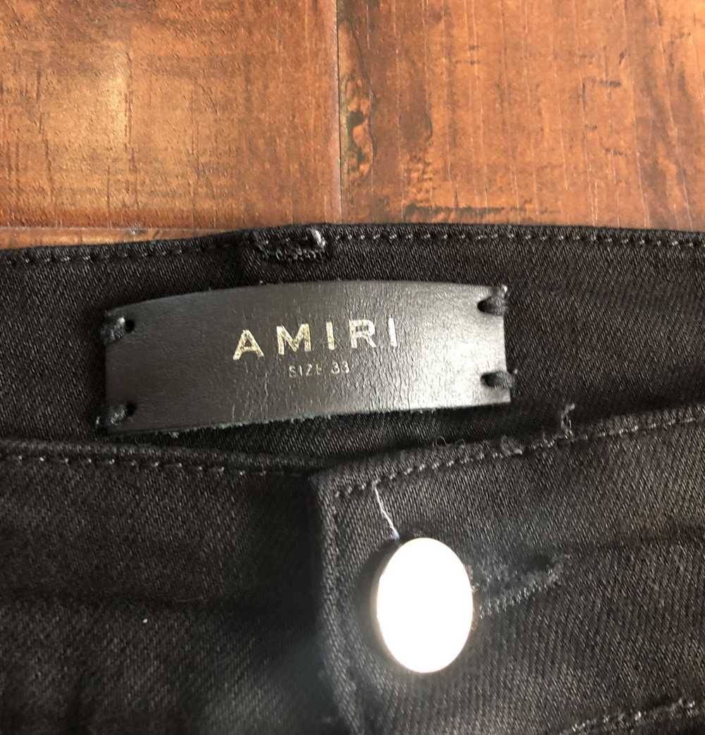 Amiri Amiri Black Thrasher Jeans - image 7