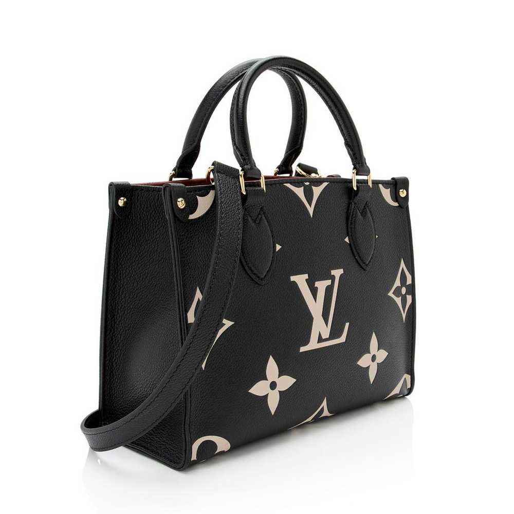 Louis Vuitton Leather tote - image 2