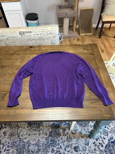 J. Mclaughlin j mclaughlin purple sweater