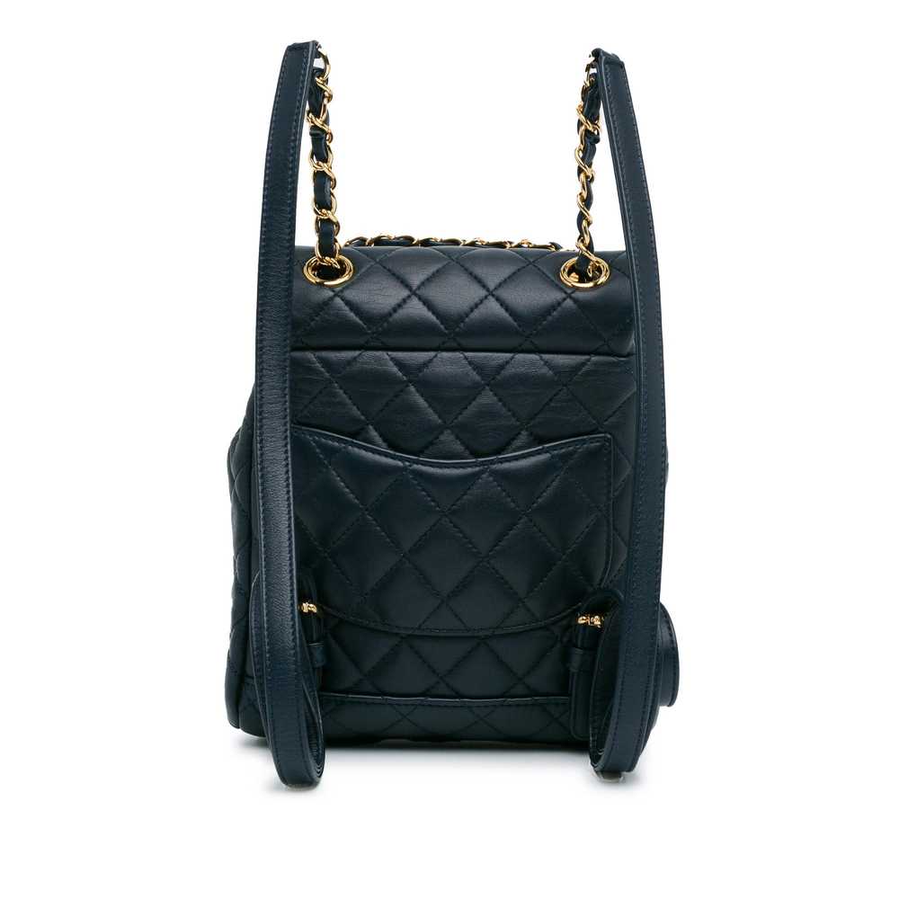 Product Details Chanel Navy Small Lambskin Urban … - image 3