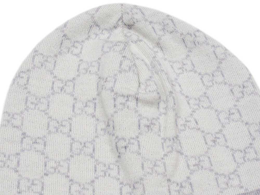 GUCCI Hat Baby Knit Bar Girls Boys L 50 16Cm Size… - image 3